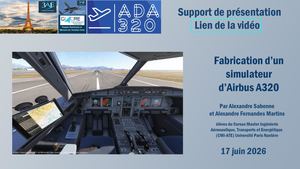 2026 06 Fabrication d'un simulateur d'Airbus A320 présentation