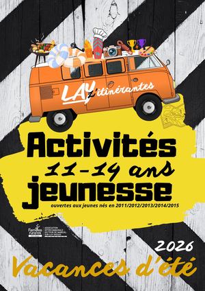 Plaquette Vacances éTé 2026