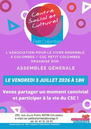 Assemblée Générale 2026