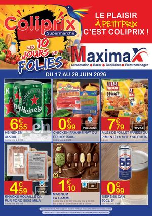 Catalogue 10 jours de folies