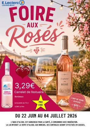 Catalogue Foire aux rosés