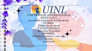 Portfolio Didáctica general
