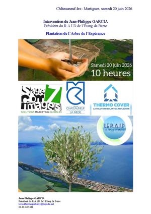 Discours Plantation Olivier