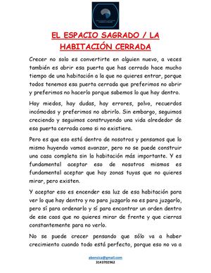 El Espacio Sagrado