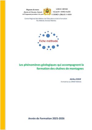 Les Phénomènes Géologiques Qui Accompagnent La Formation Des Chaînes De Montagnes