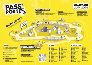 Plan du Salon de la Pass'Portes à Avoriaz