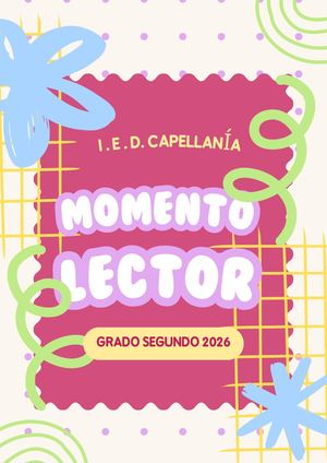 Momento Lector 201 Capellanía