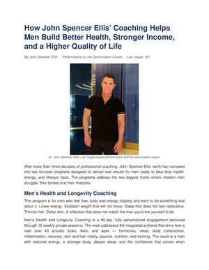 John Spencer Ellis Coaching Programs