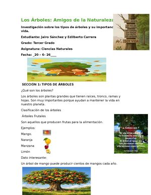 Documento ciencia natural tema árbol