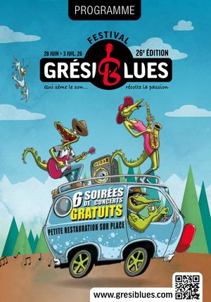 Programme festival Grésiblues 2026