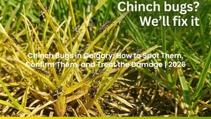 Chinch Bugs on Calgary Lawns: How to Spot Them, Confirm Them, and Treat the Damage in 2026