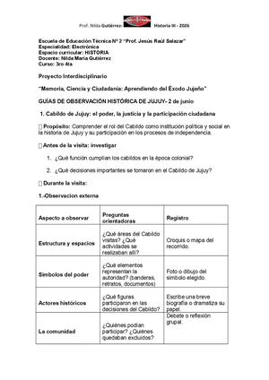 Proyecto Museos 3ro 4ta