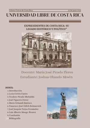 Expresidentes De Costa Rica