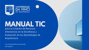 Manual Tic Para Recursos Interactivos