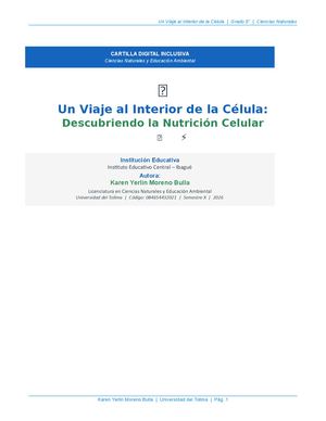 Cartilla Nutricion Celular Grado5