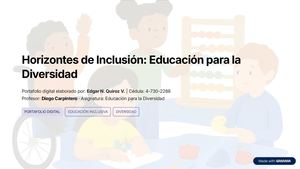 Horizontes De Inclusion Educacion Para La Diversidad (2)
