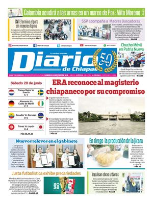 Portada Domingo 21 De Junio De 2026