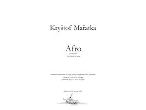 Mařatka - 12 - Afro - Ext.