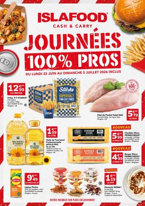 Journées 100% Pros If June July