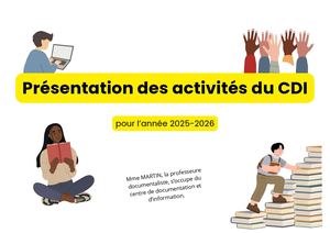 Activités Du Cdi 2025 2026