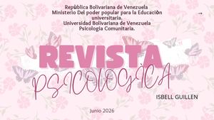 Revista Digital De Psicologia Comunitaria