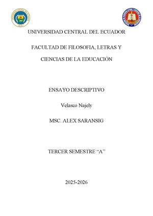 Ensayo De Neuro Najely