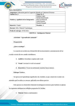 Tg S10 G4 Inteligencias Múltiples Educación Para La Cognición