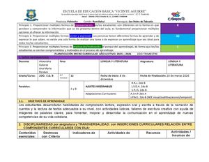 Plani 2do Tri L Y L 2025 2026 2do A Y B