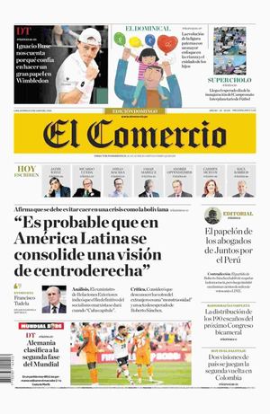 2026 06 21 Diario El Comercio