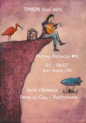 Programme du festival Paysages #6 1-6 juillet 2026 à St-Aignan