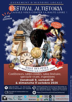 Affiche Festival Altistoria 3ème Édition 2026