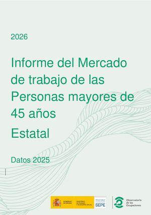 Estudio Sepe 2025parados Mayores 45 Años
