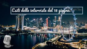 Risultati Intervista 18 Giugno Pptx