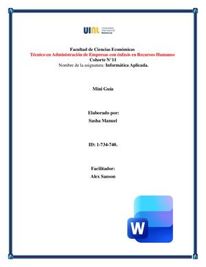 Mini Guia De Word