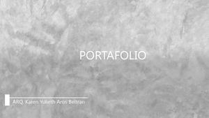 Portafolio AR. Karen Aros