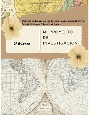 Segundo Avance Del Proyecto