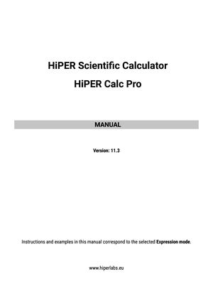 Hi Per Scientific Calculator Hi Per Calc Pro