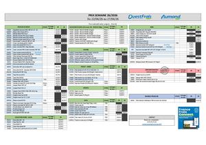 Carte Des Viandes Semaine 26