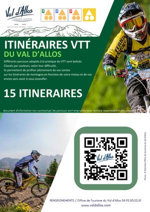 Itinéraires VTT