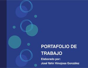 Portafolio José Yahir