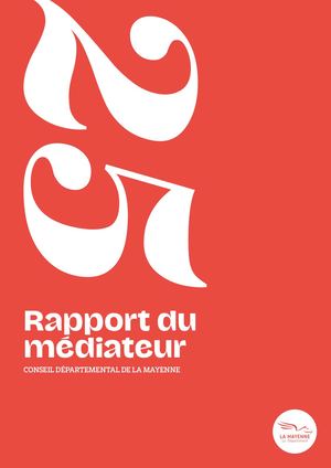 Rapport Du Mediateur 2025