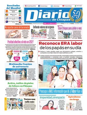Portada, Lunes 22 De Junio De 2026