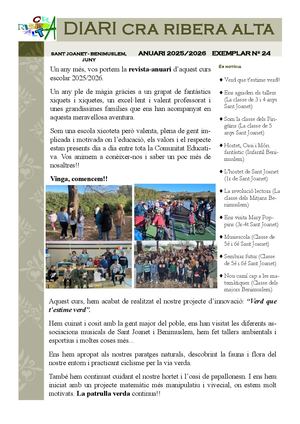 Revista Numero 24 Anuari 2025 2026