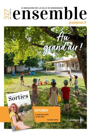 Magazine Ensemble Gradignan n°326 - Juillet à septembre2026