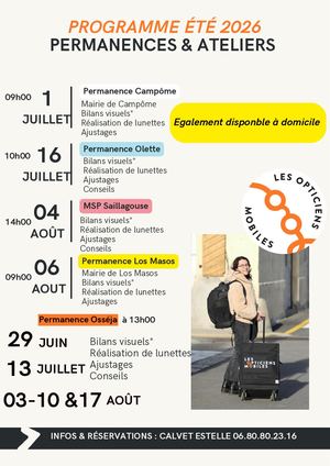 Agenda de l'été