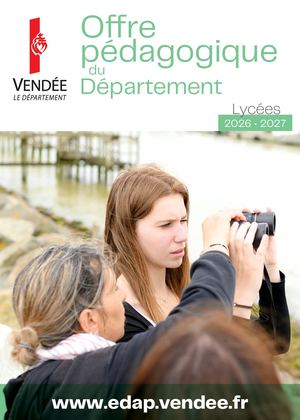 Flyer lycée - Offre pédagogique 2026-2027