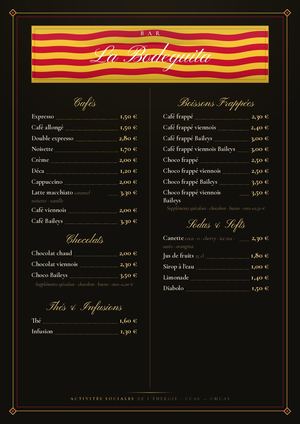 Carte La Bodeguita