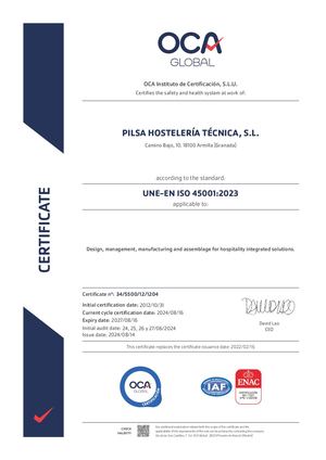 Pilsa Certifications