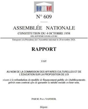 Extraits Rapport Parlementaire