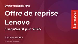 Offre Reprise Lenovo Produits Eligibles